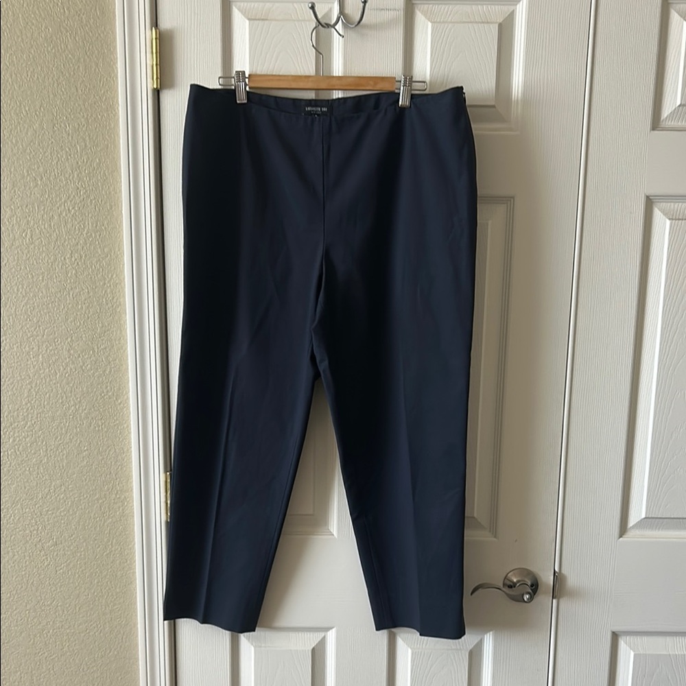 Lafayette 148 navy blue pants, size 16